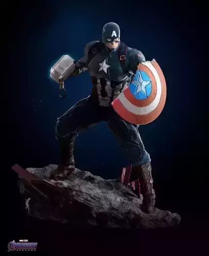 CAPITAN AMERICA 3D print model