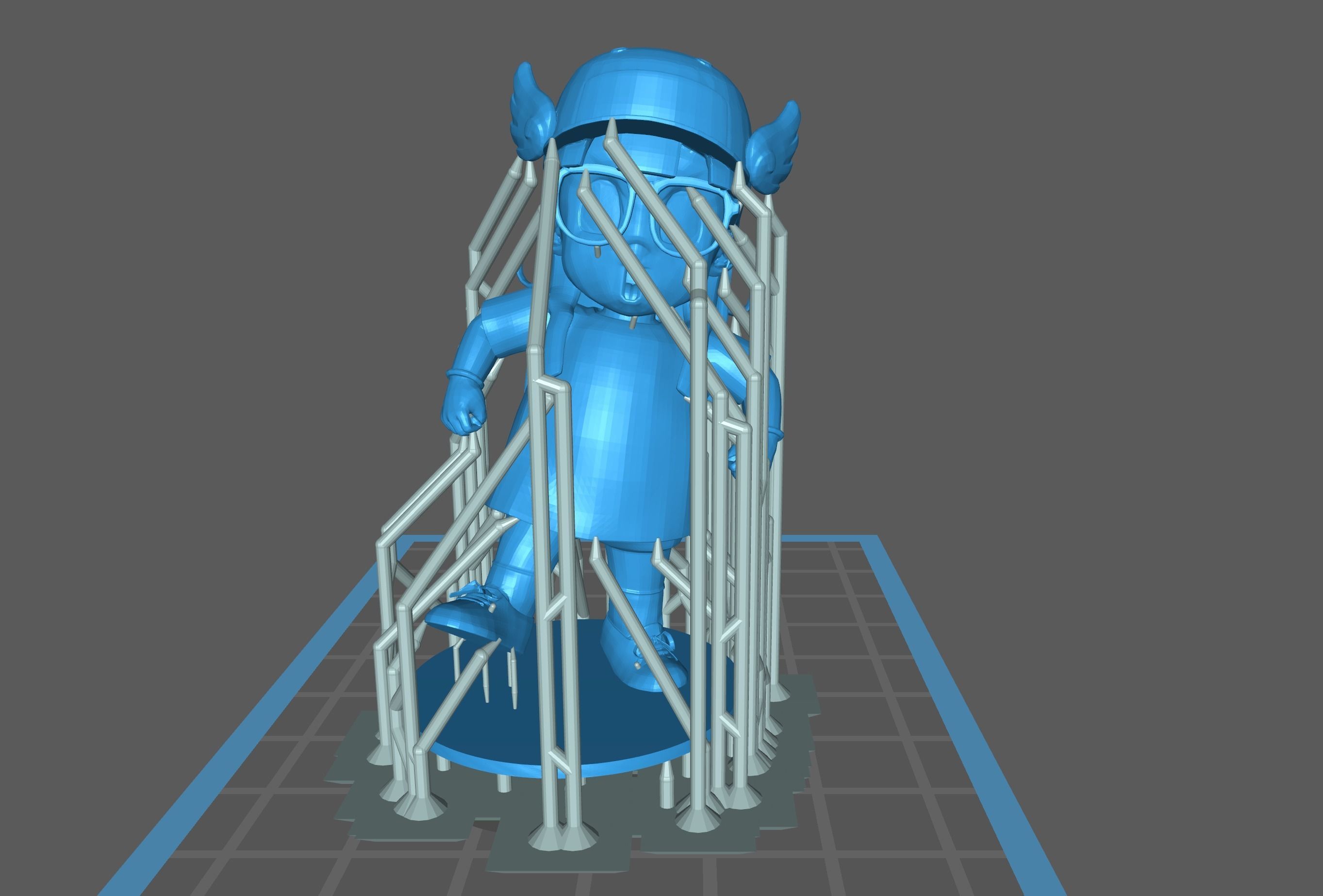 Arale Norimaki 3D print model_6