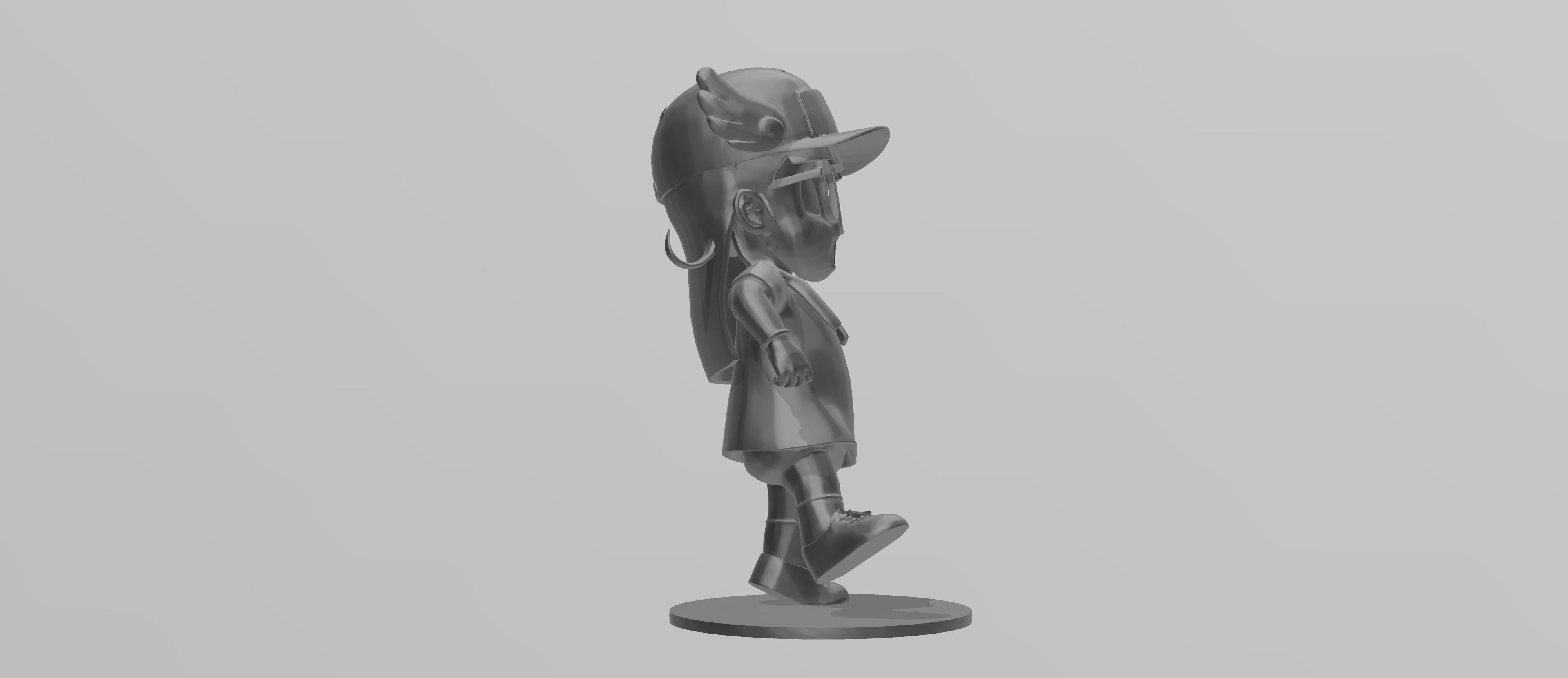 Arale Norimaki 3D print model_4