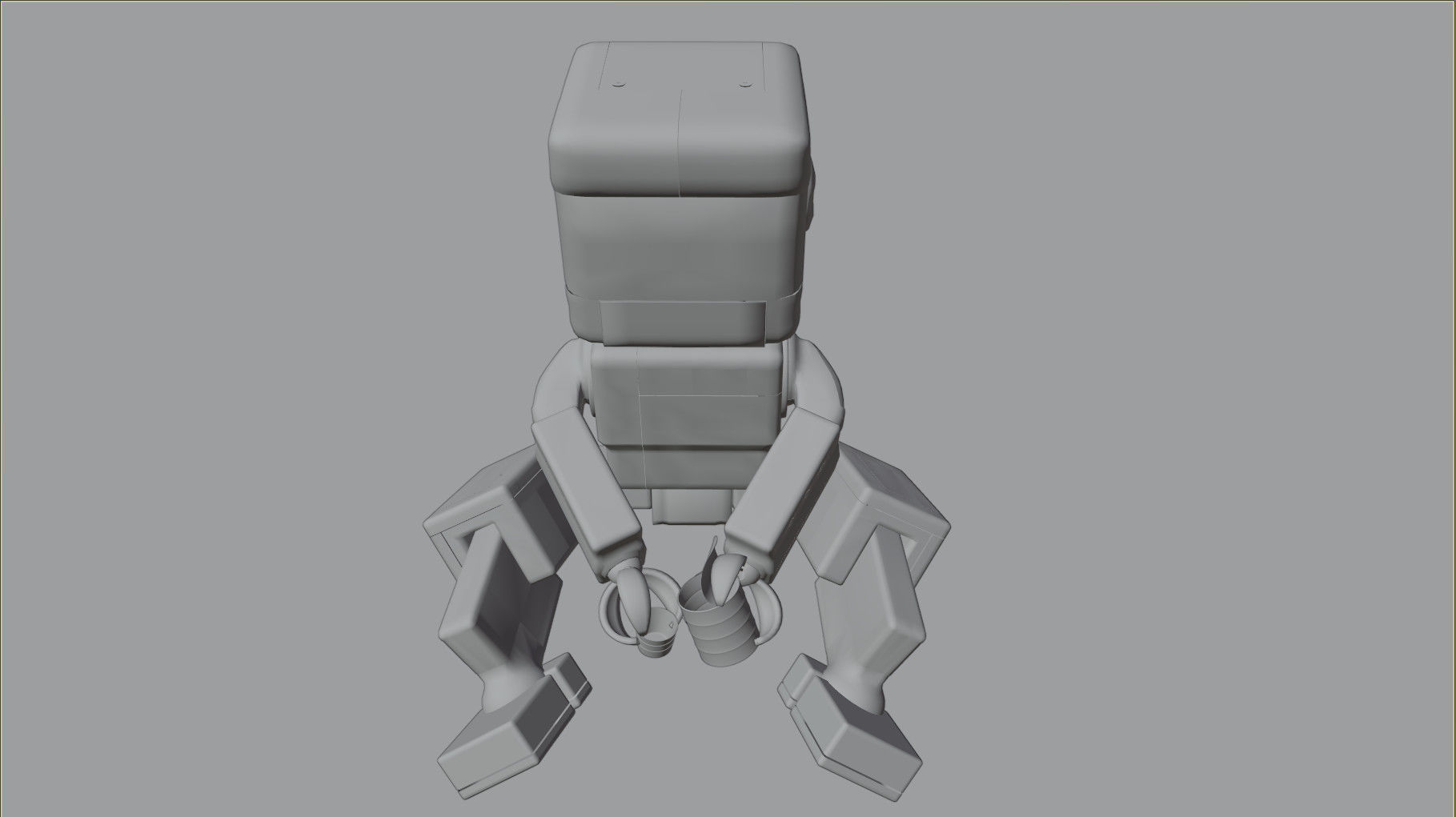 Drinking Robot 3D model_5