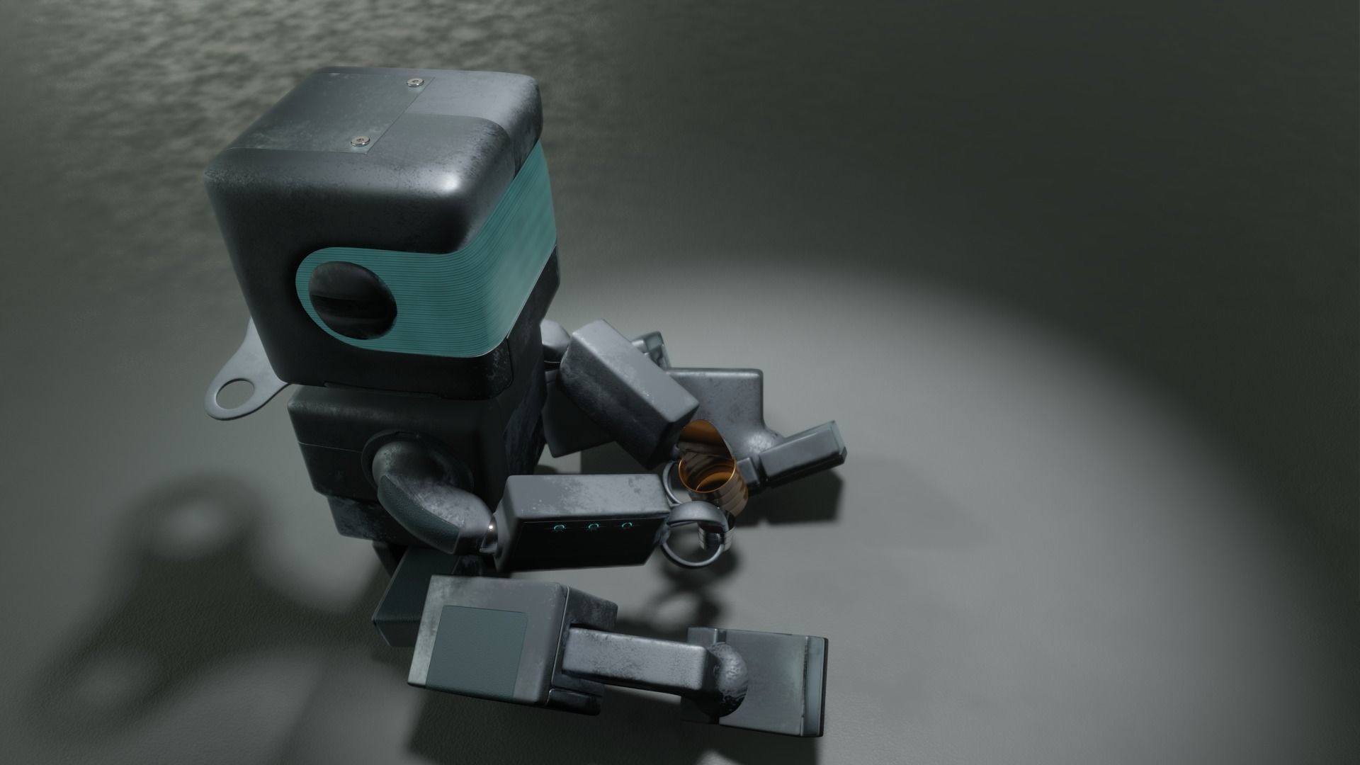Drinking Robot 3D model_3
