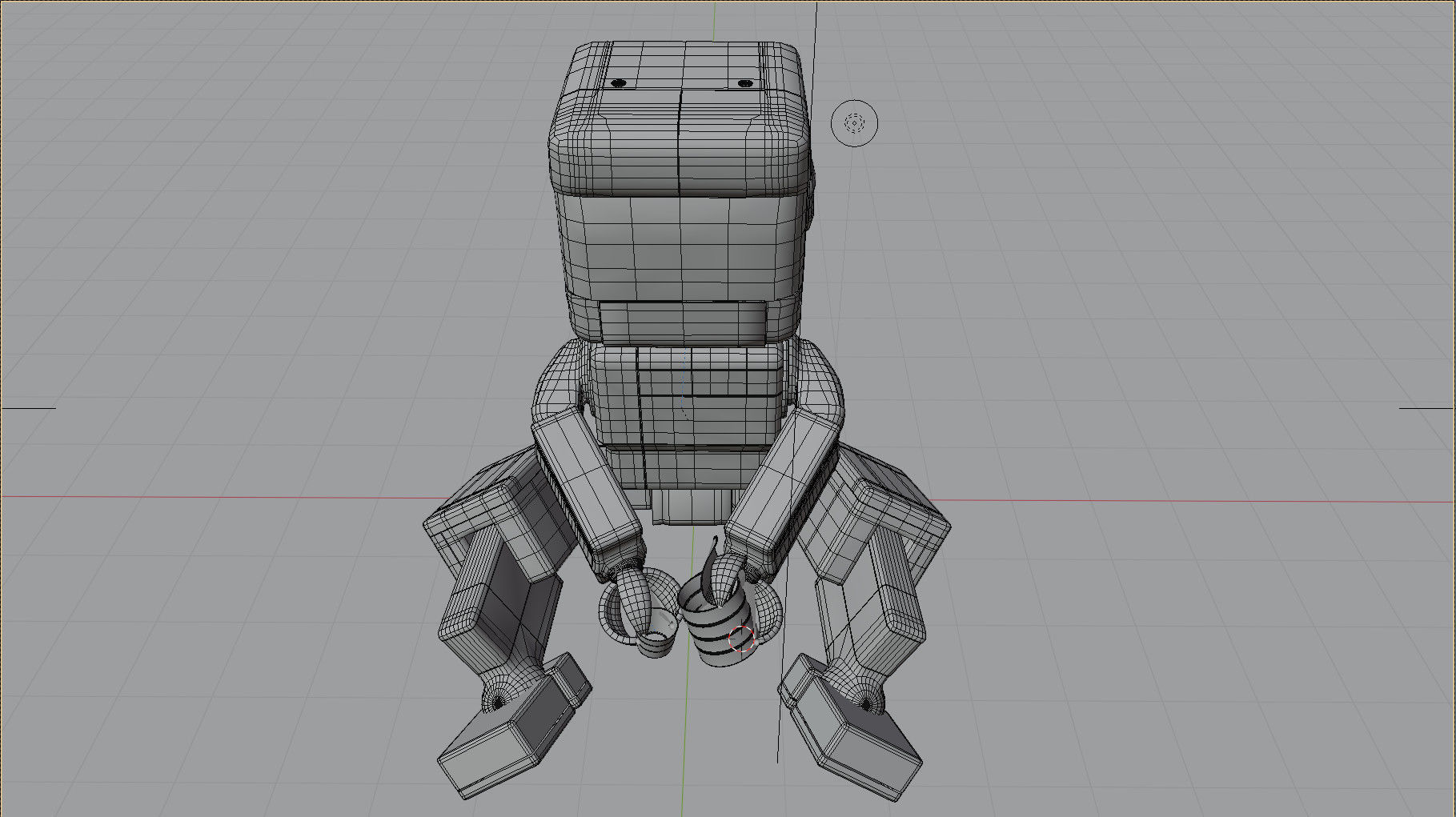 Drinking Robot 3D model_8