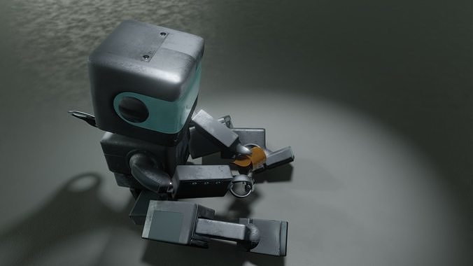 Drinking Robot 3D model