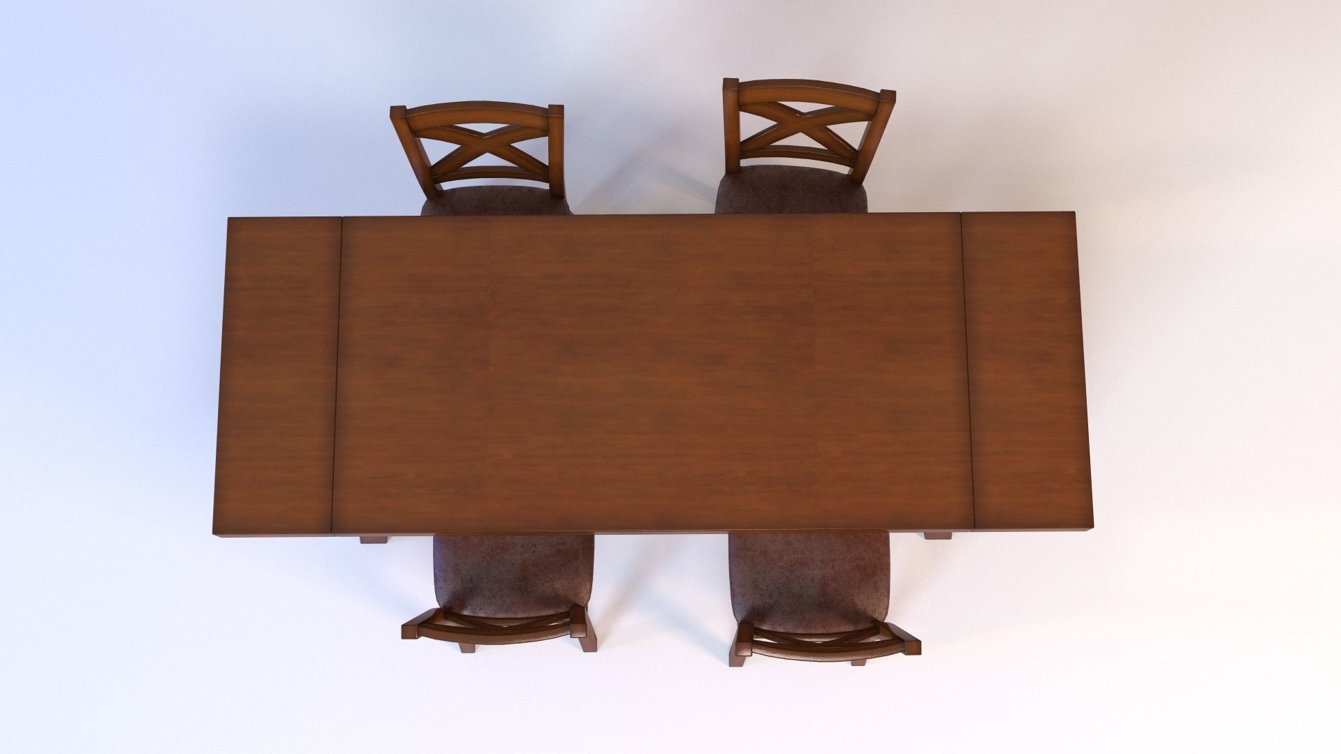 Raymour Flanigan Royce 5-pieces Counter-Height Dining Set 3D model_2