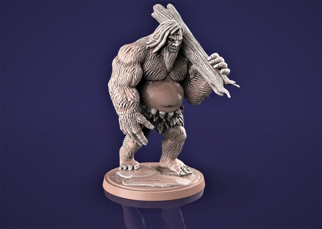 Mountain Giant 3D printable model 3D print model_10