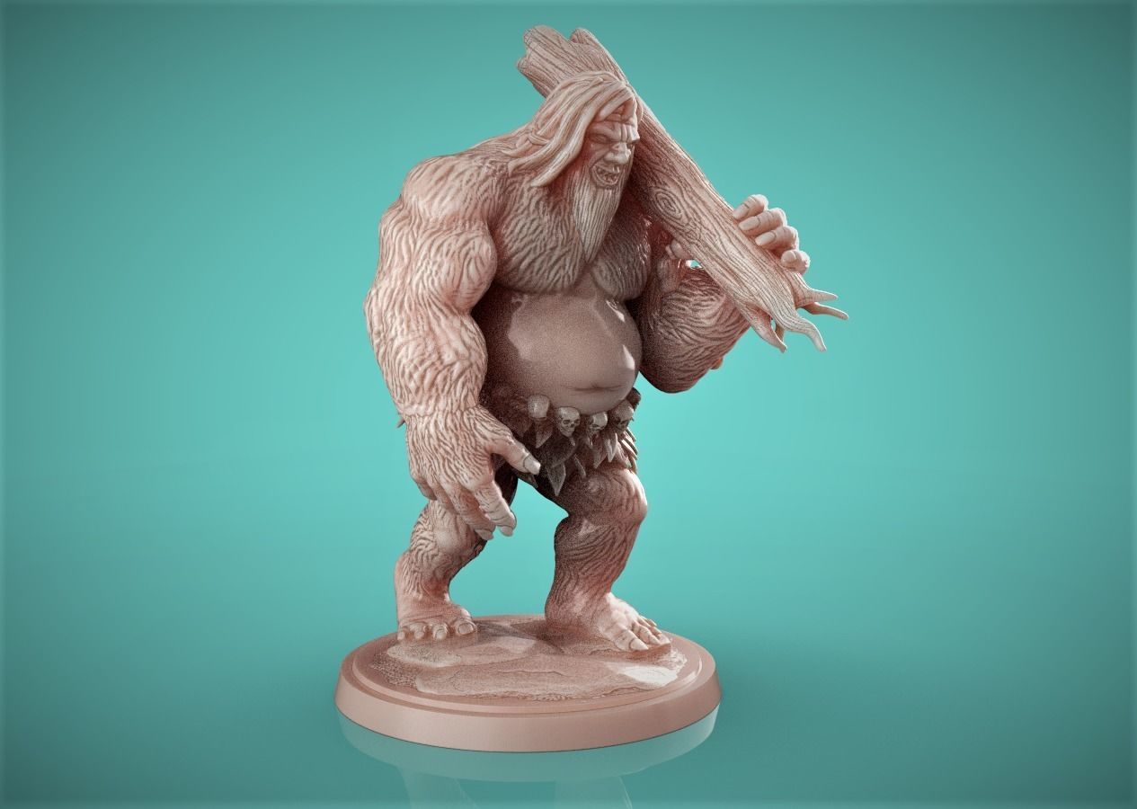 Mountain Giant 3D printable model 3D print model_3