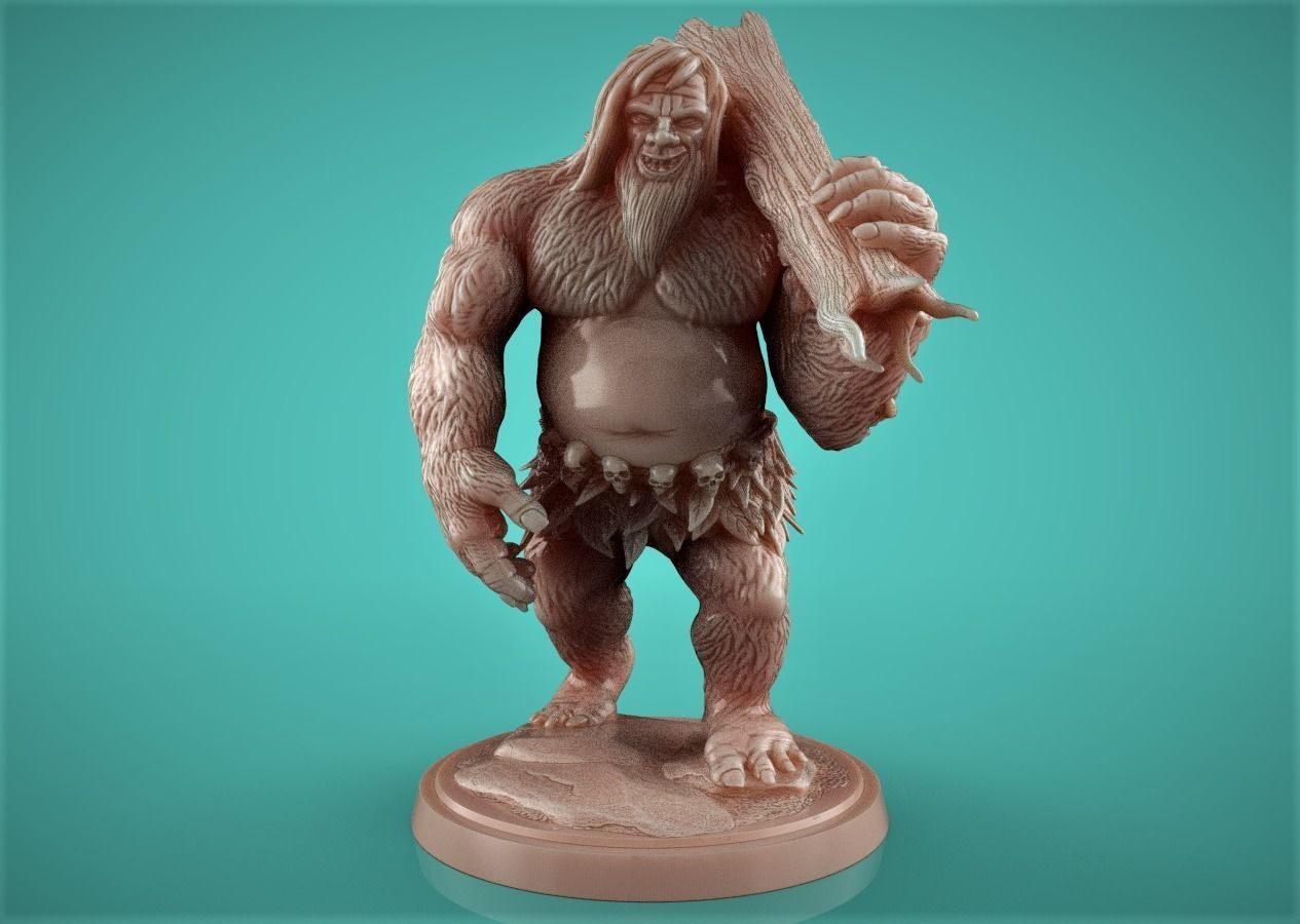Mountain Giant 3D printable model 3D print model_1