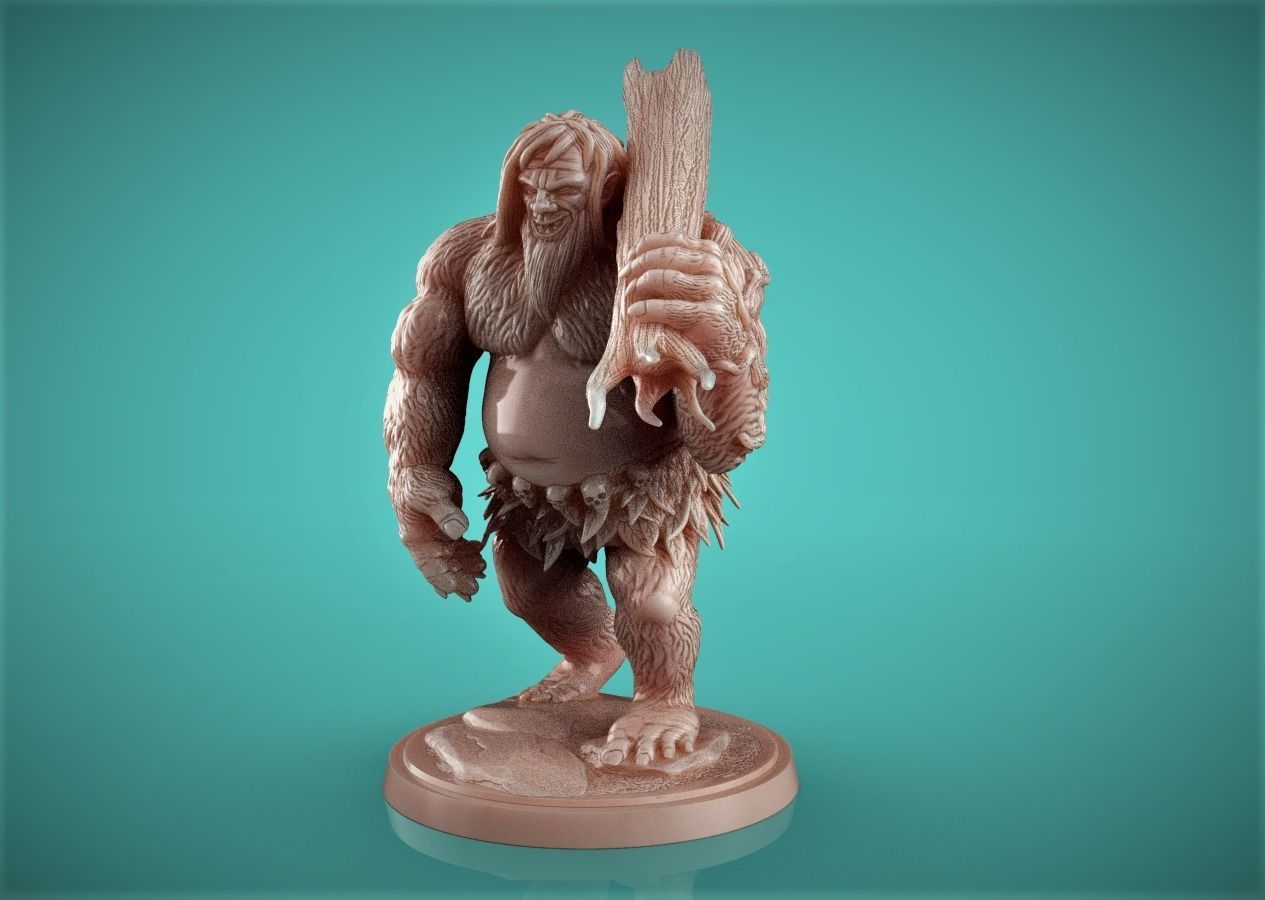 Mountain Giant 3D printable model 3D print model_6