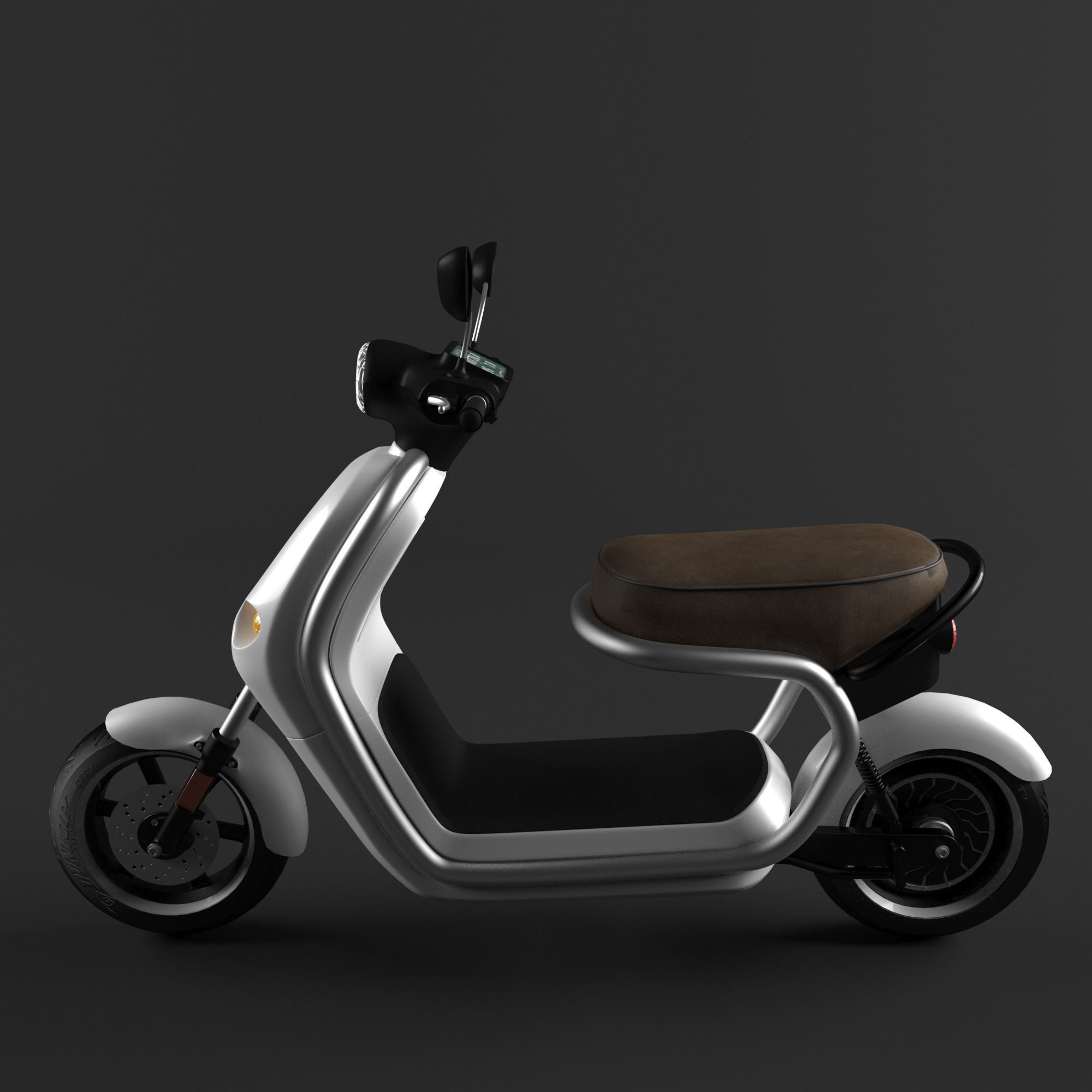 Electric Scooter 3D model_5