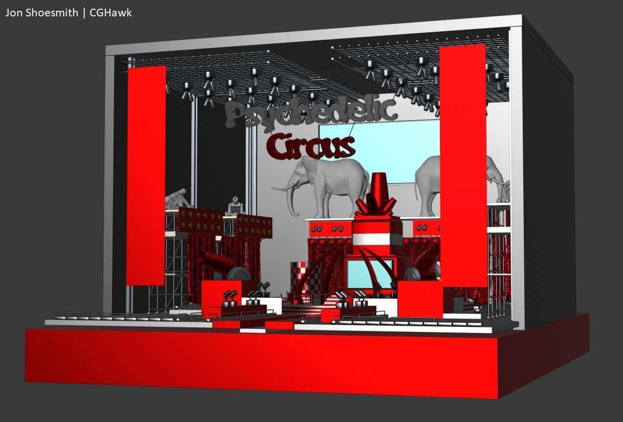 Circus 3D Model 3D model_9