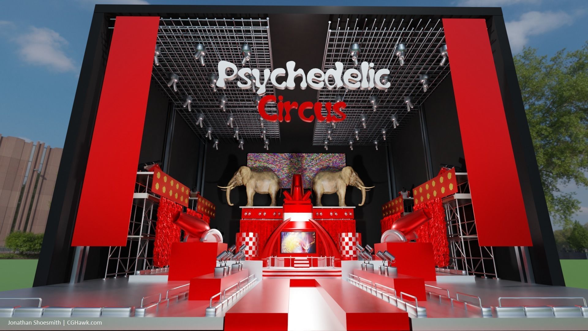 Circus 3D Model 3D model_6