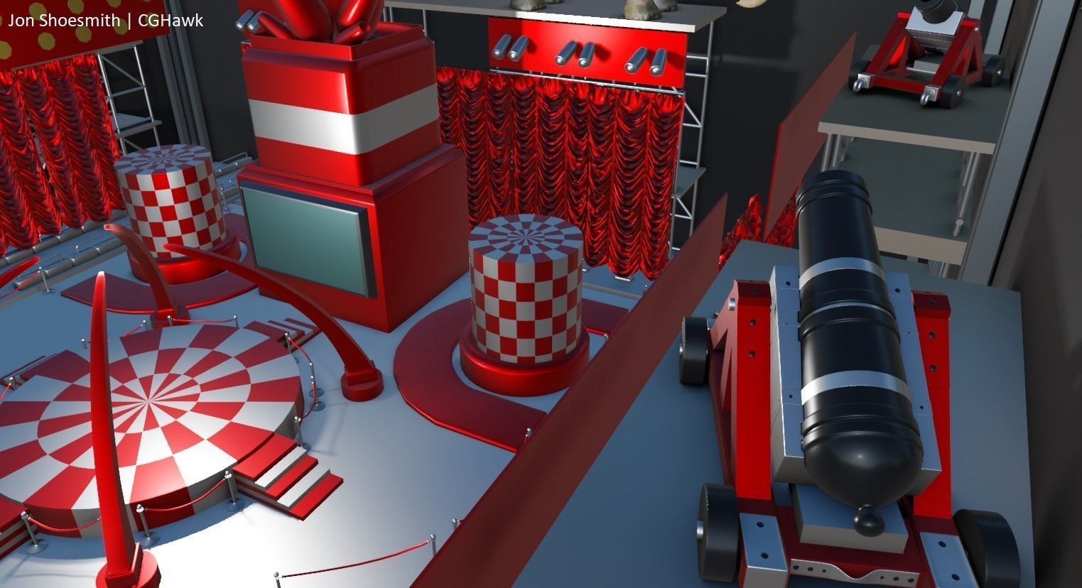 Circus 3D Model 3D model_5