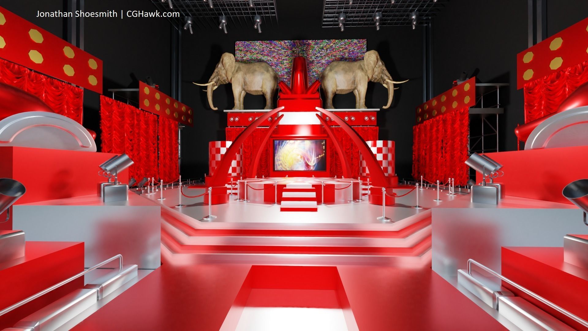 Circus 3D Model 3D model_3