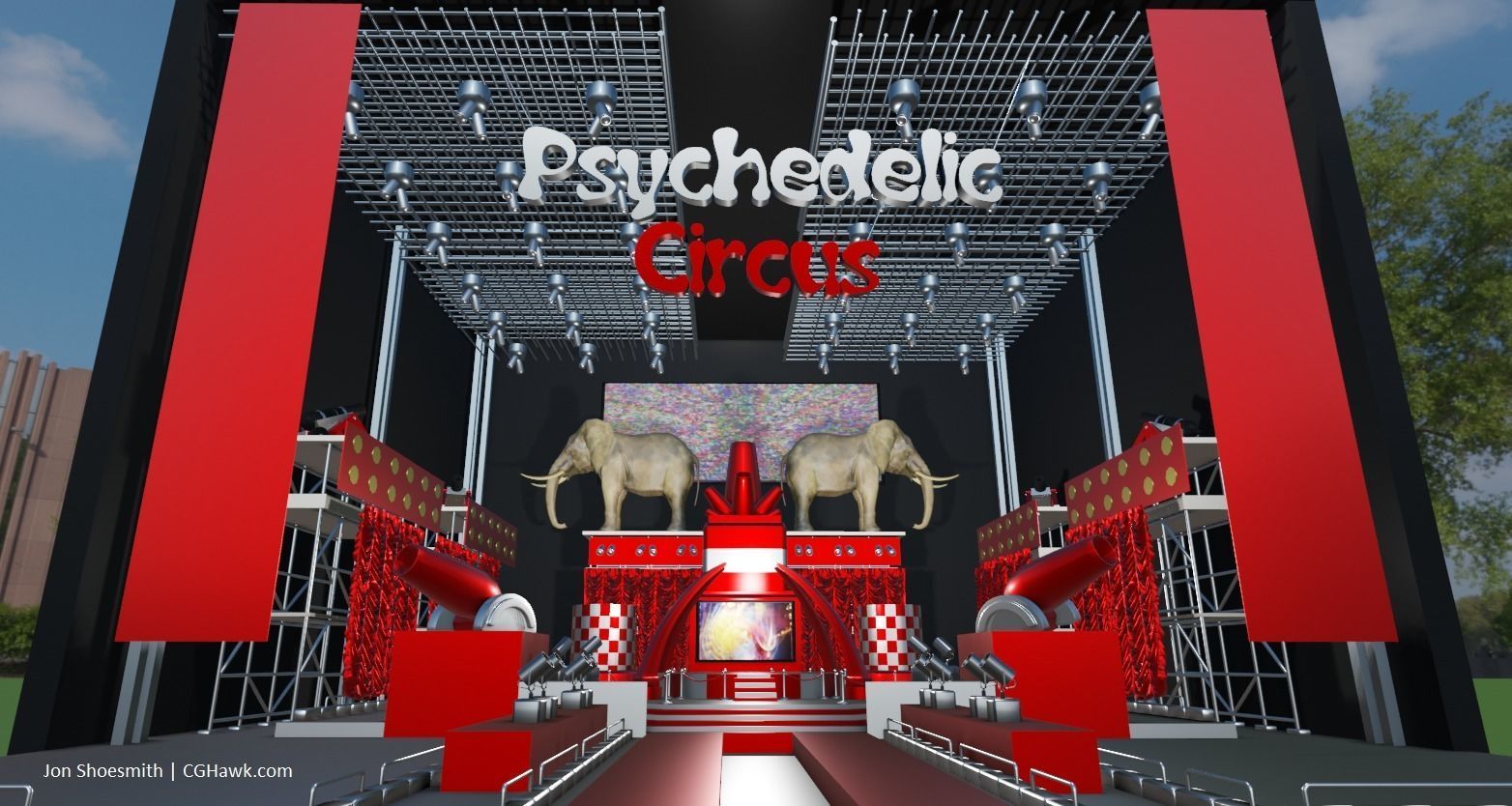 Circus 3D Model 3D model_1