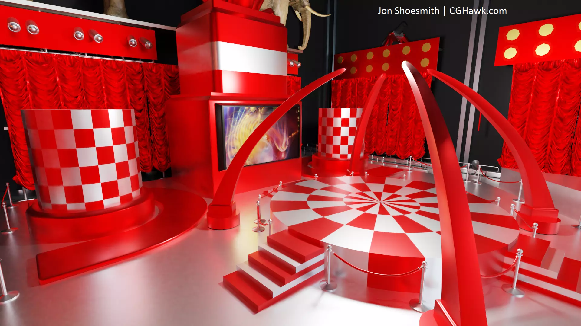 Circus 3D Model 3D model_0