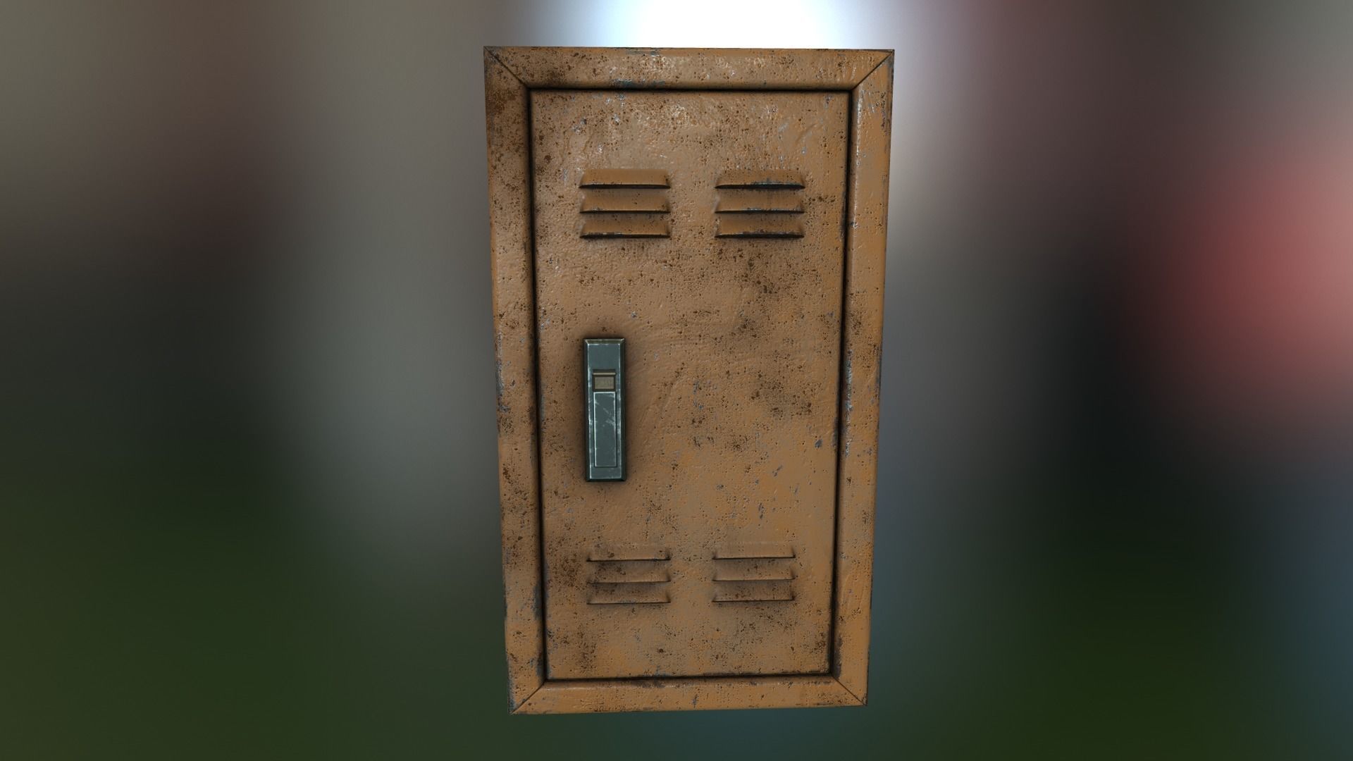Electrical Panel Low-poly 3D model_19