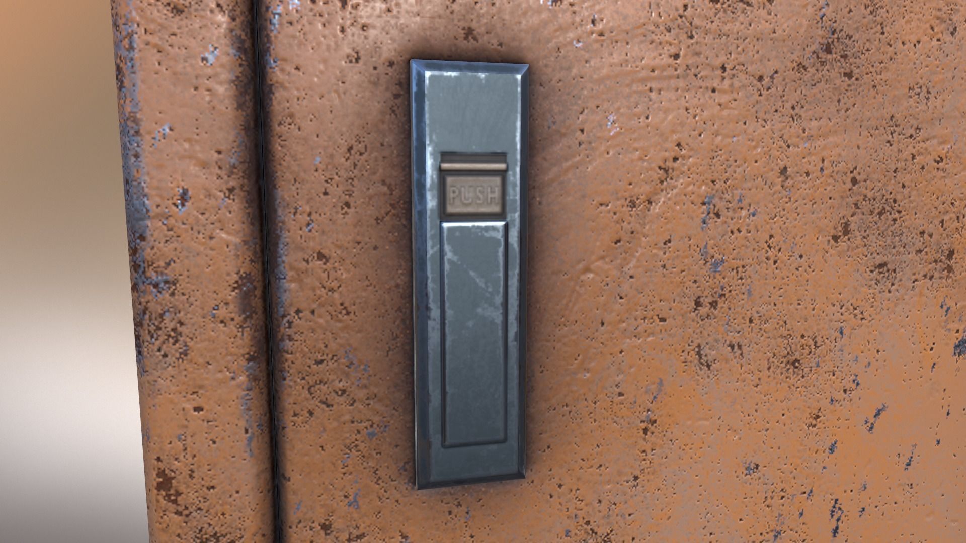 Electrical Panel Low-poly 3D model_7