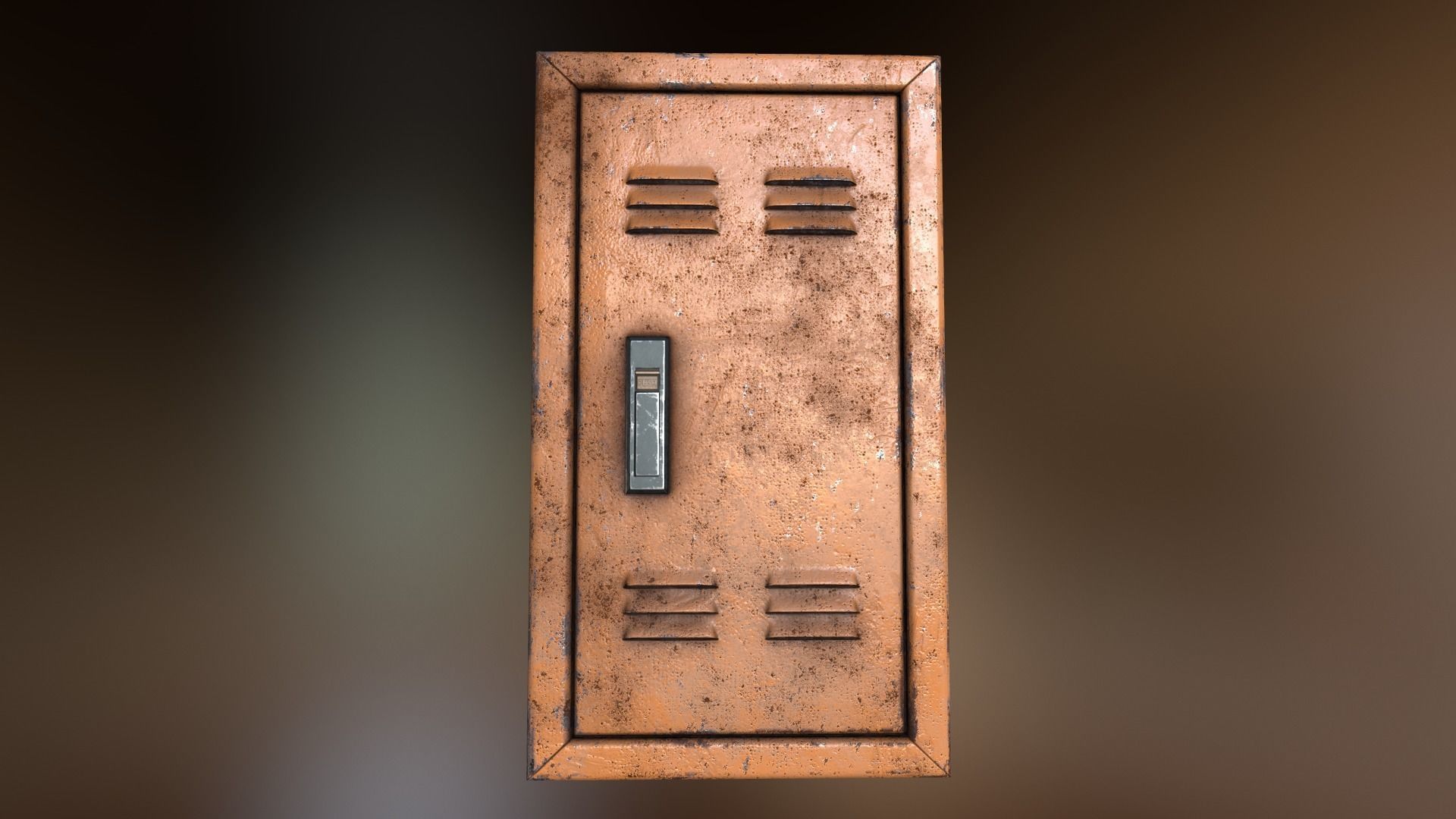 Electrical Panel Low-poly 3D model_23