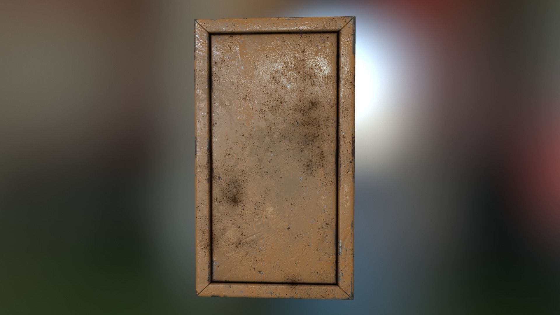Electrical Panel Low-poly 3D model_21
