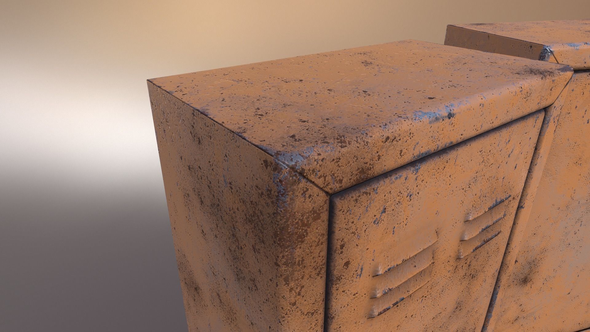 Electrical Panel Low-poly 3D model_13