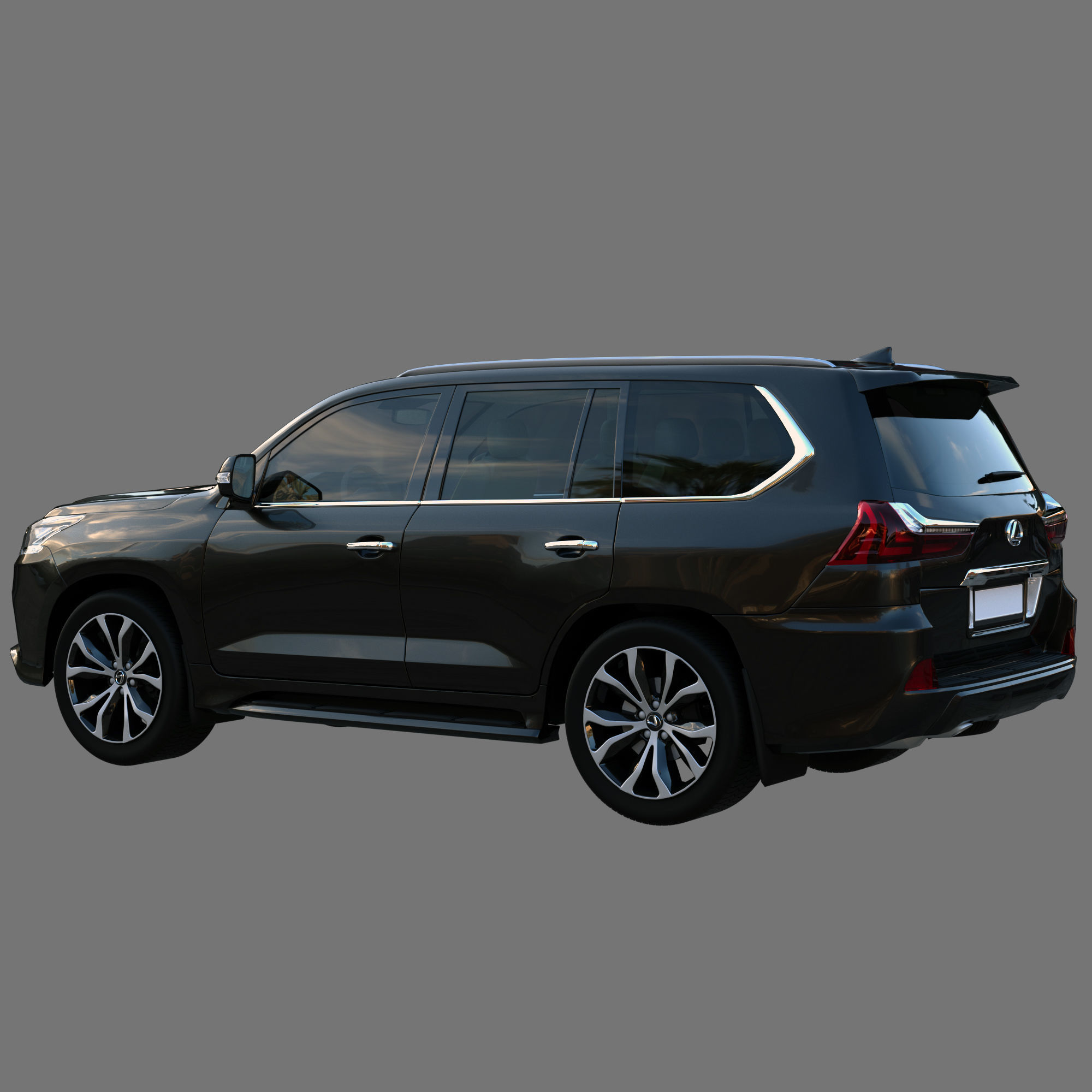 Lexus LX III 3D model_4