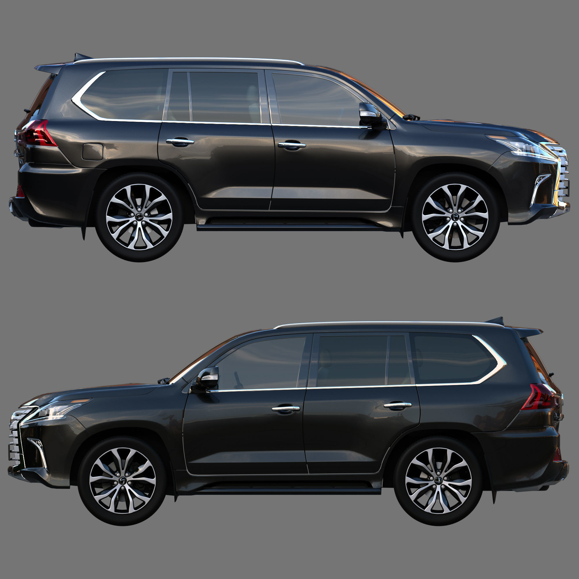 Lexus LX III 3D model_22