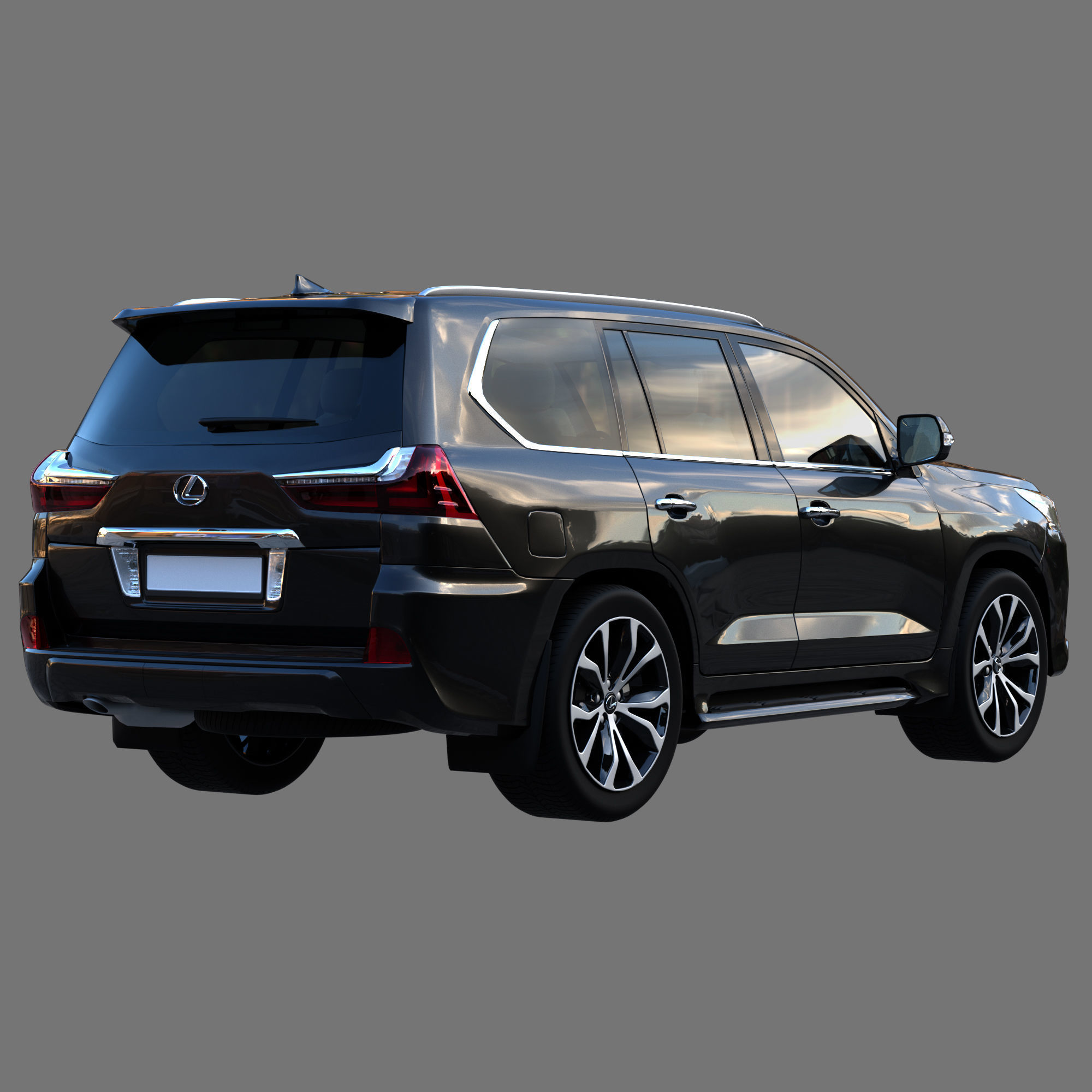 Lexus LX III 3D model_2