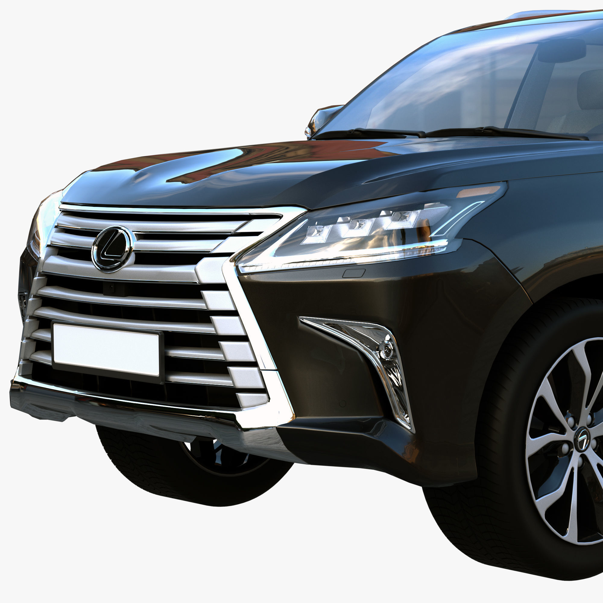 Lexus LX III 3D model_5
