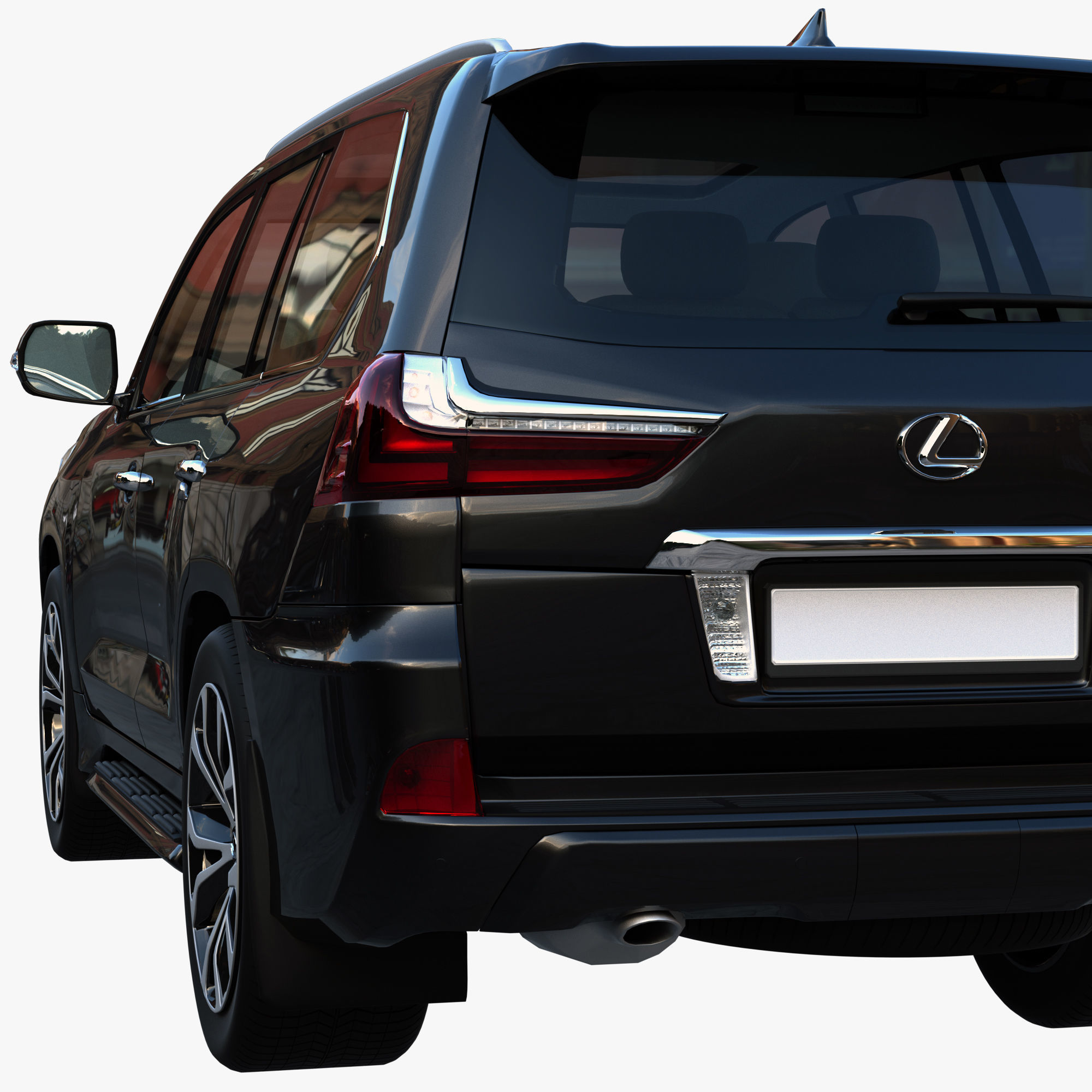 Lexus LX III 3D model_3