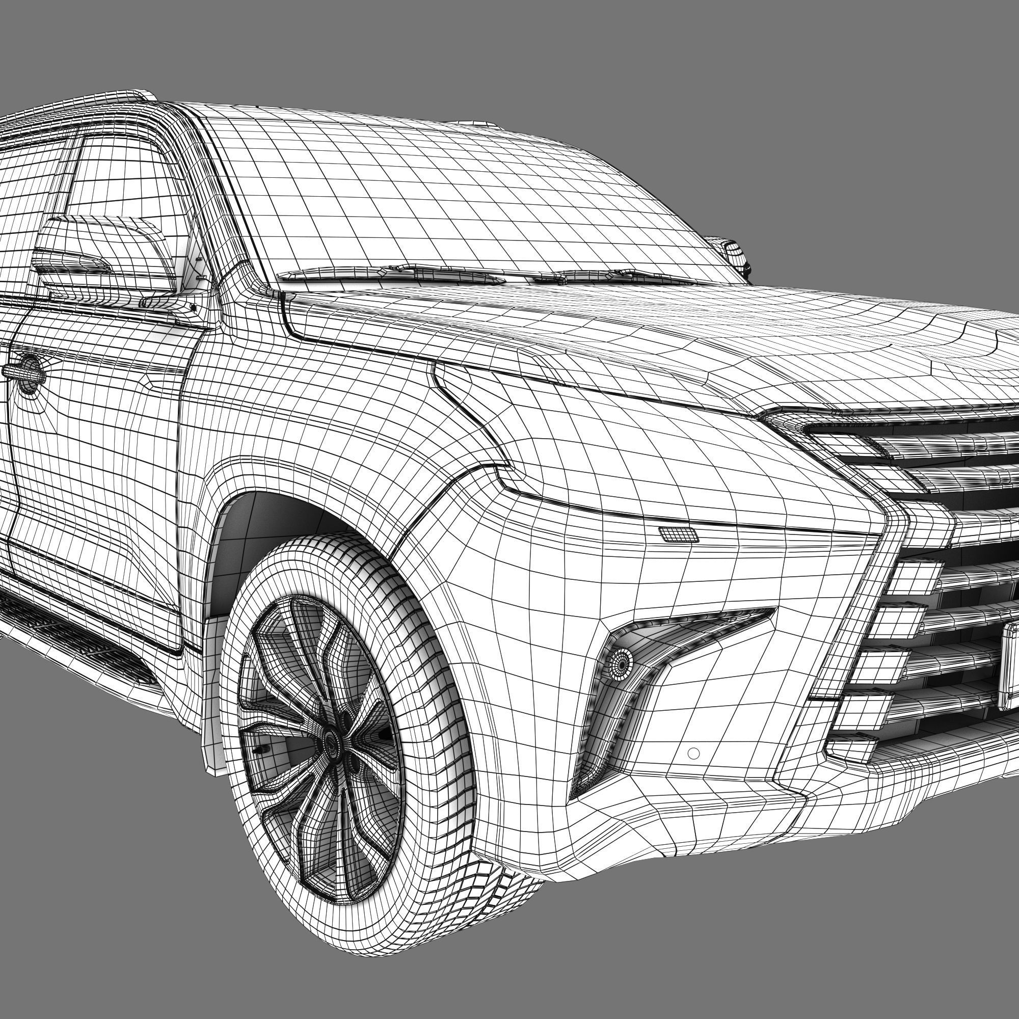 Lexus LX III 3D model_16