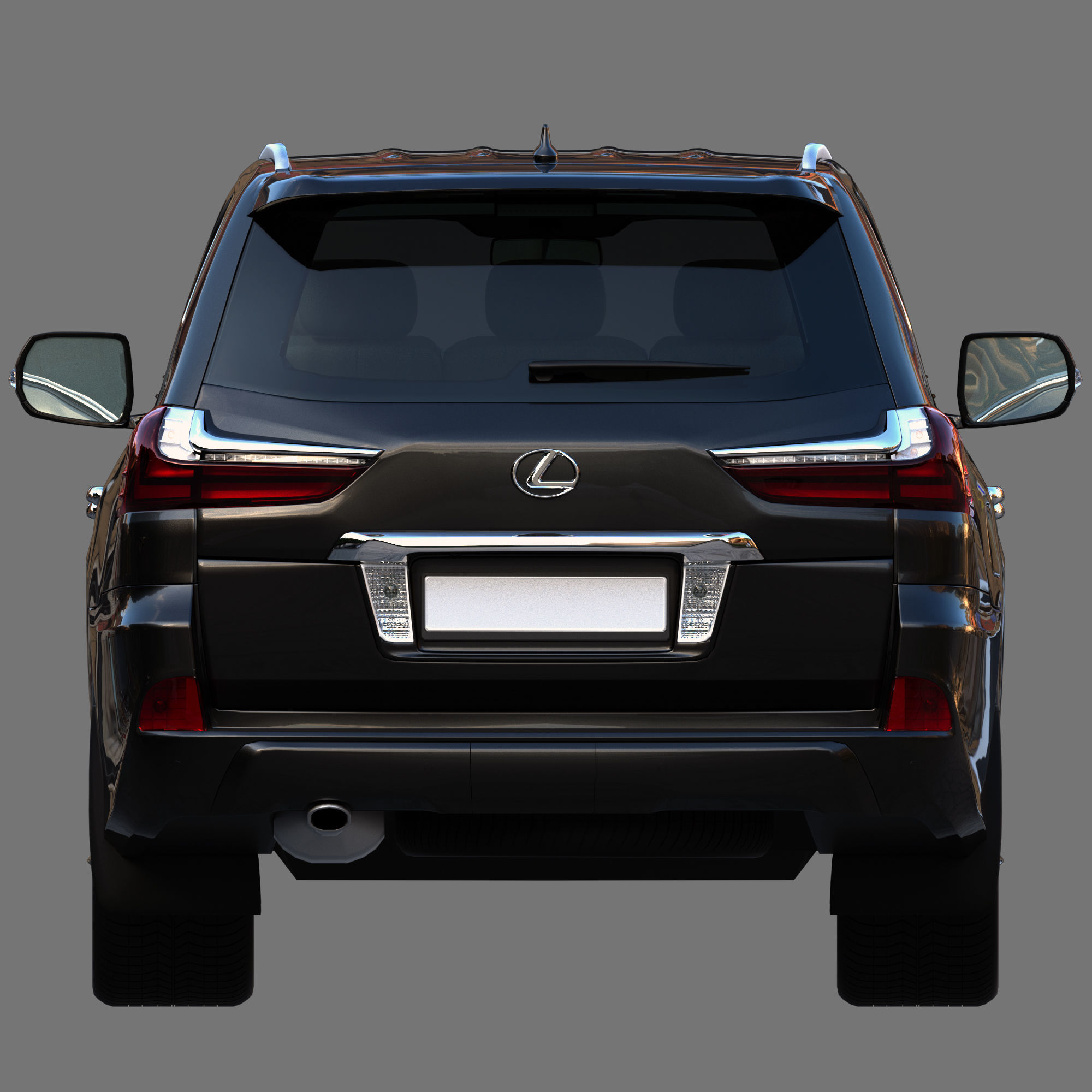 Lexus LX III 3D model_8