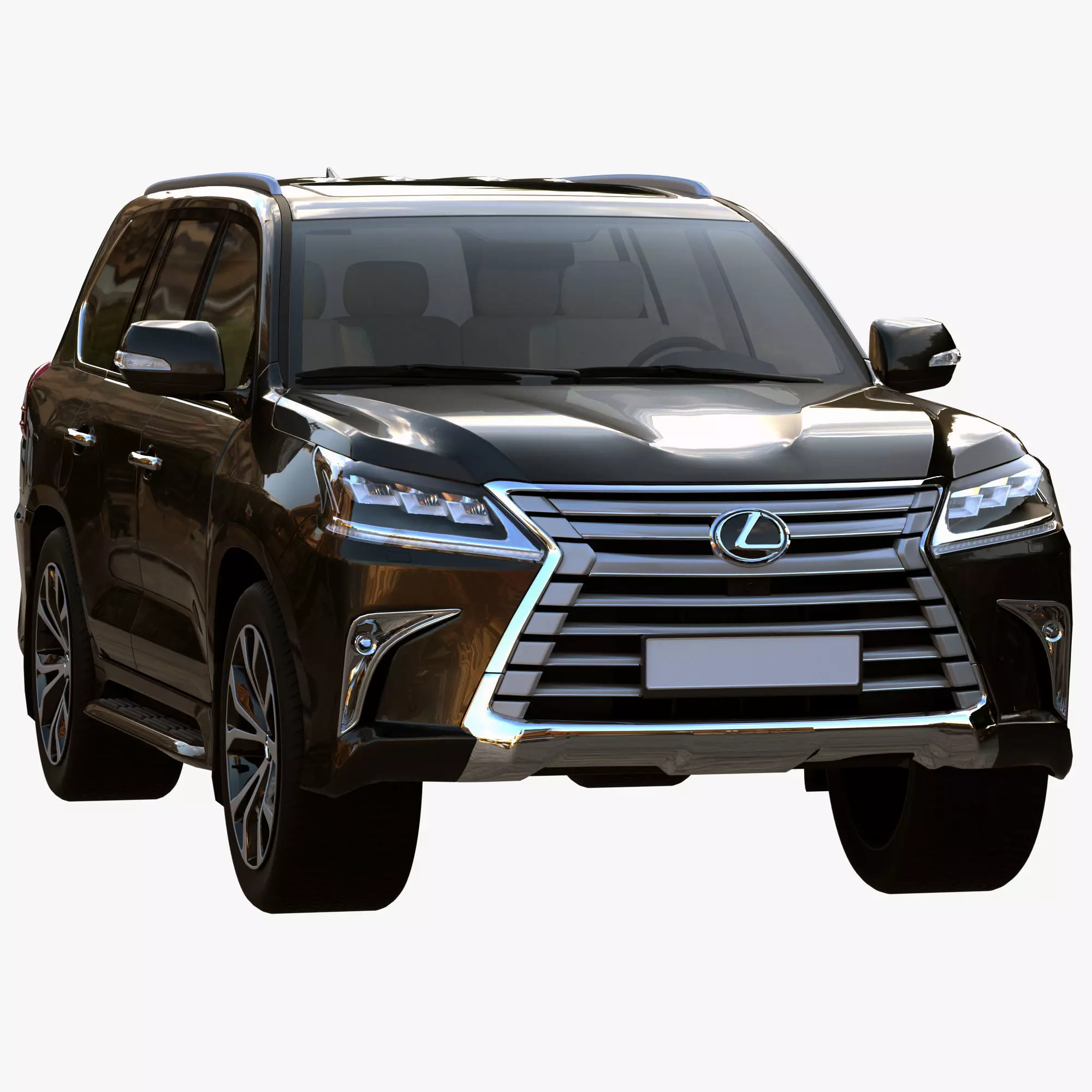Lexus LX III 3D model_0