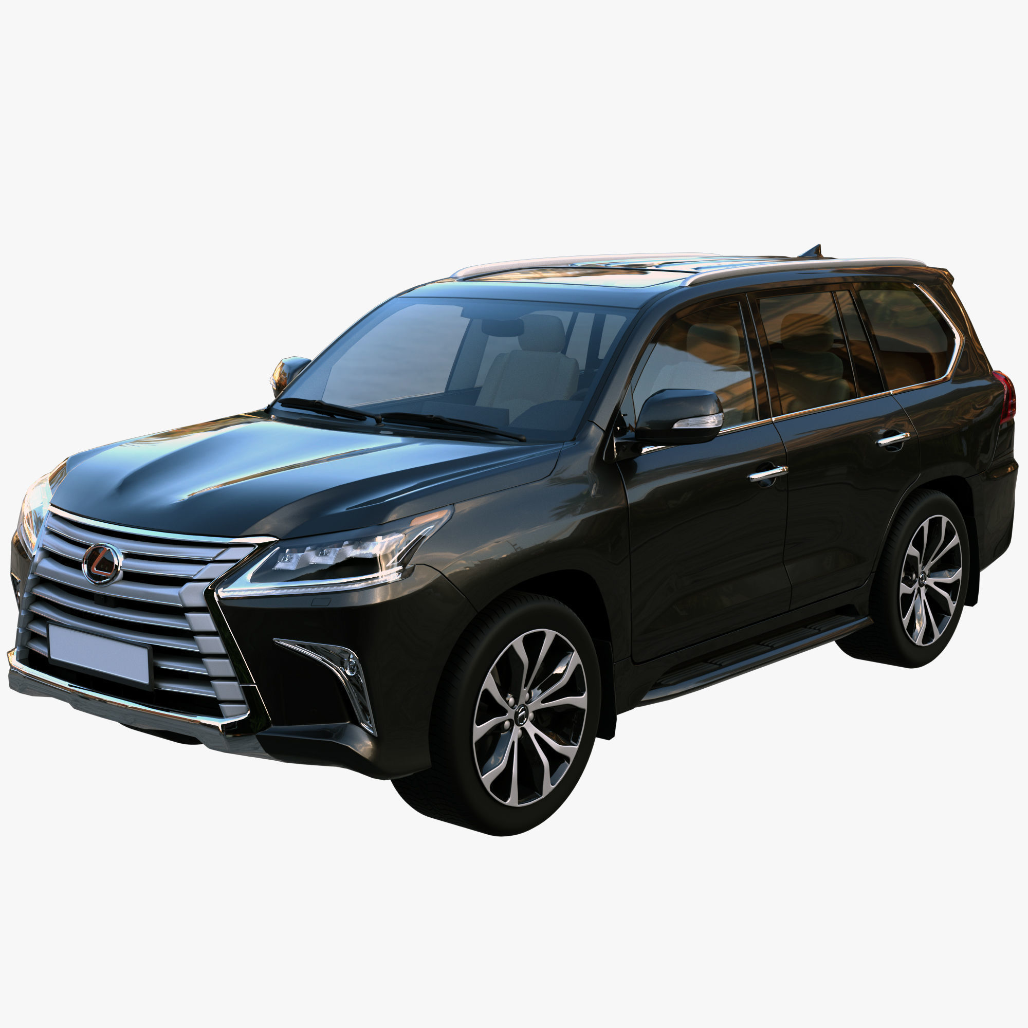 Lexus LX III 3D model_6