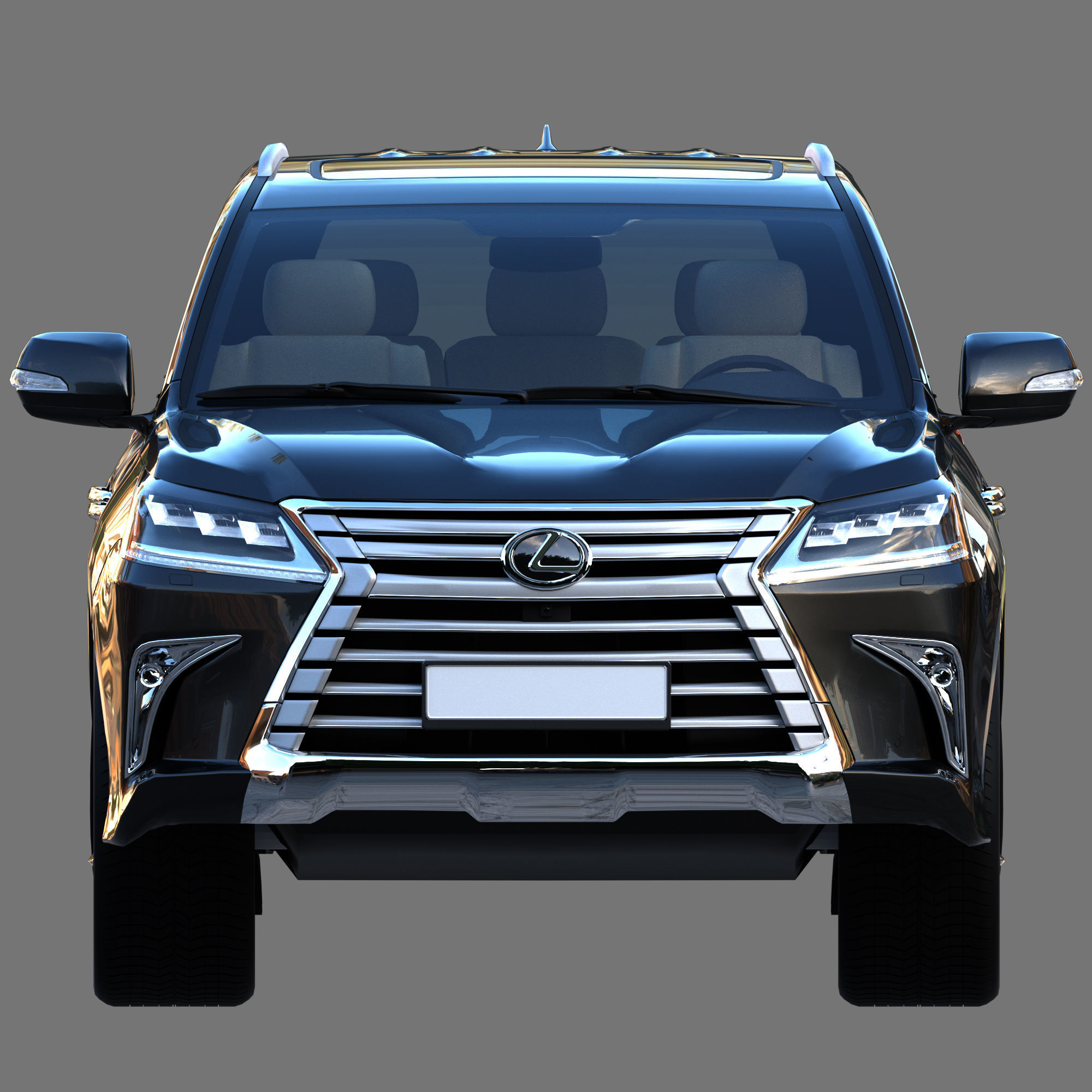 Lexus LX III 3D model_7