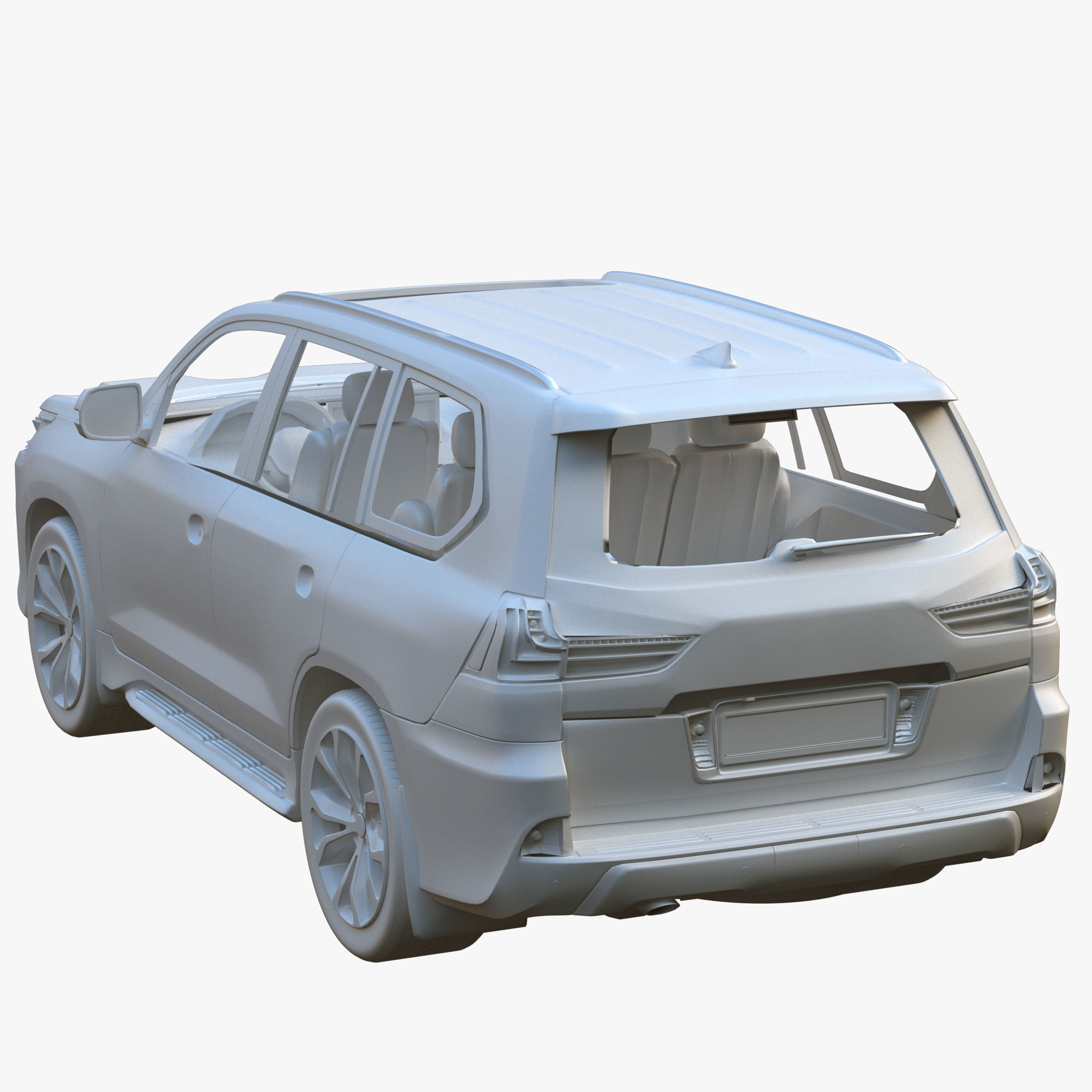 Lexus LX III 3D model_20