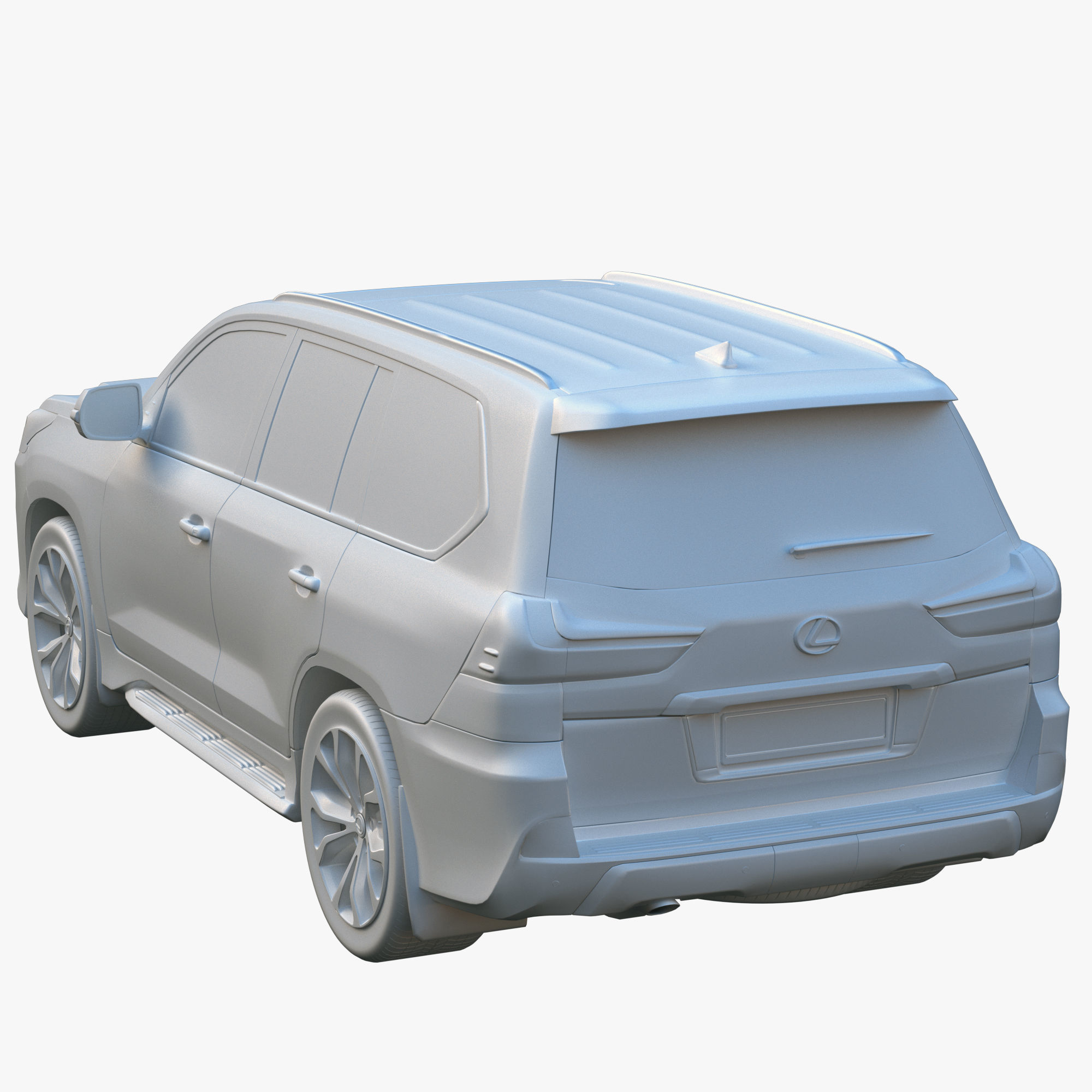 Lexus LX III 3D model_21