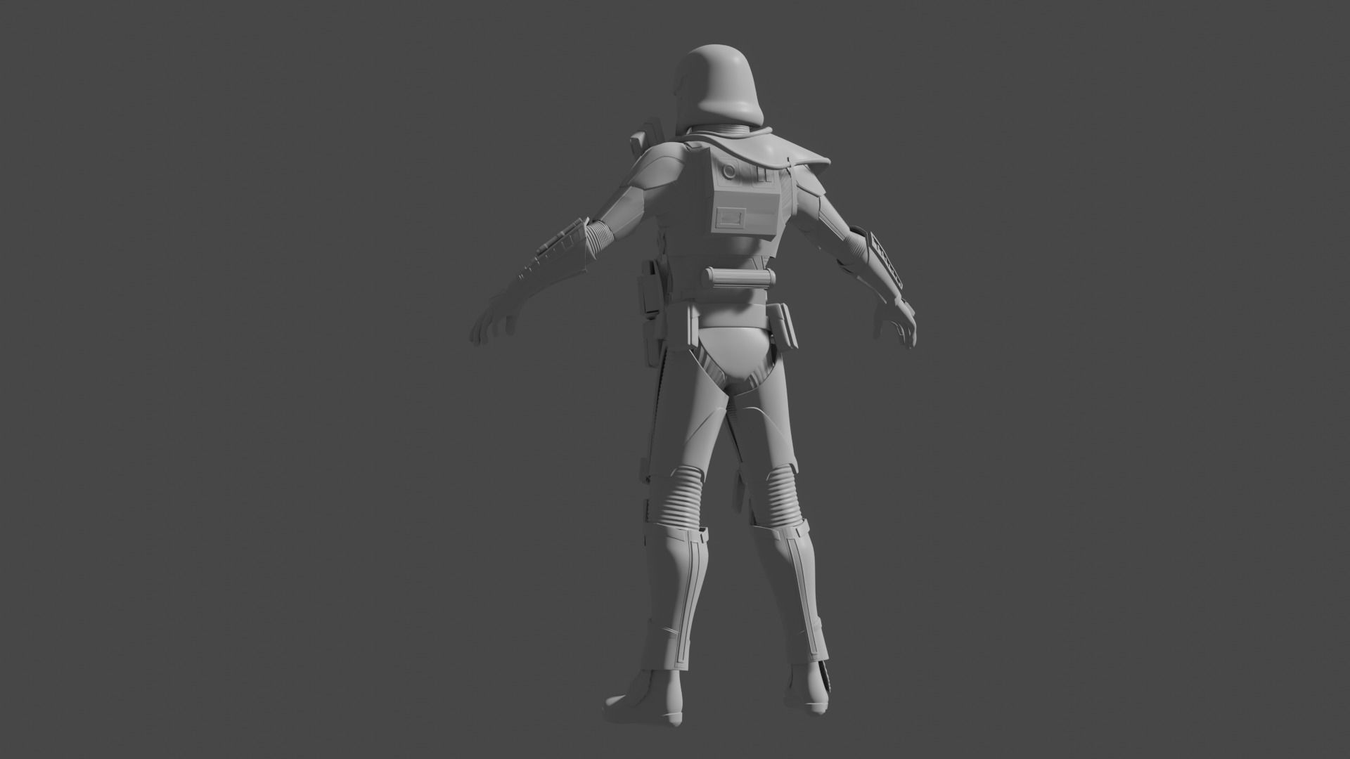 Star Wars Death Trooper 3D print model_8