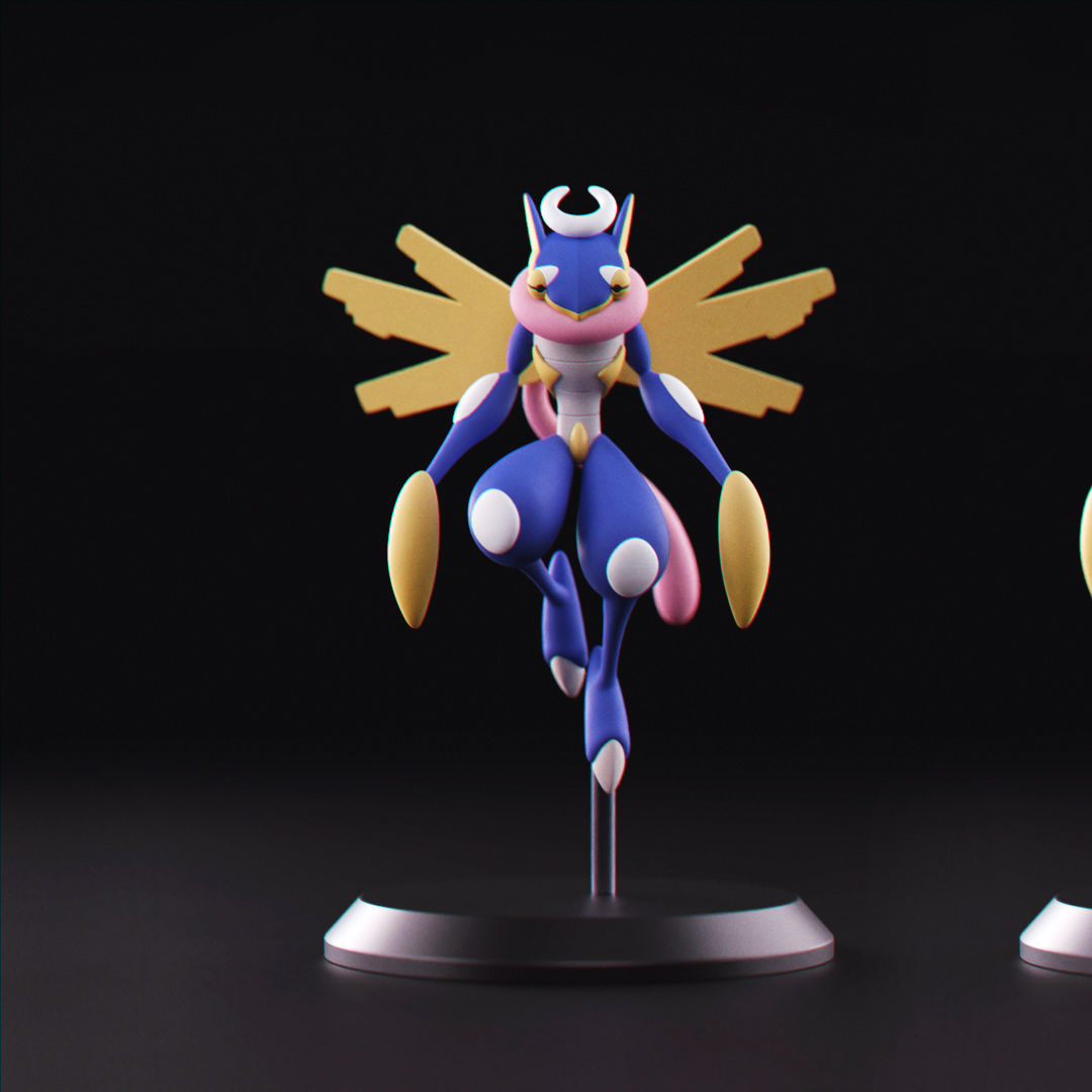 Pokemon - Greninja x Shedinja 3D print model_2