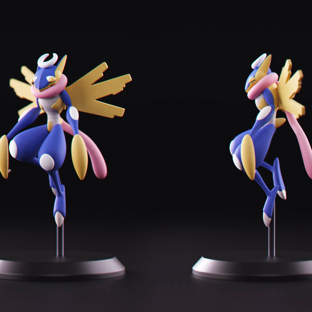 Pokemon - Greninja x Shedinja 3D print model_3