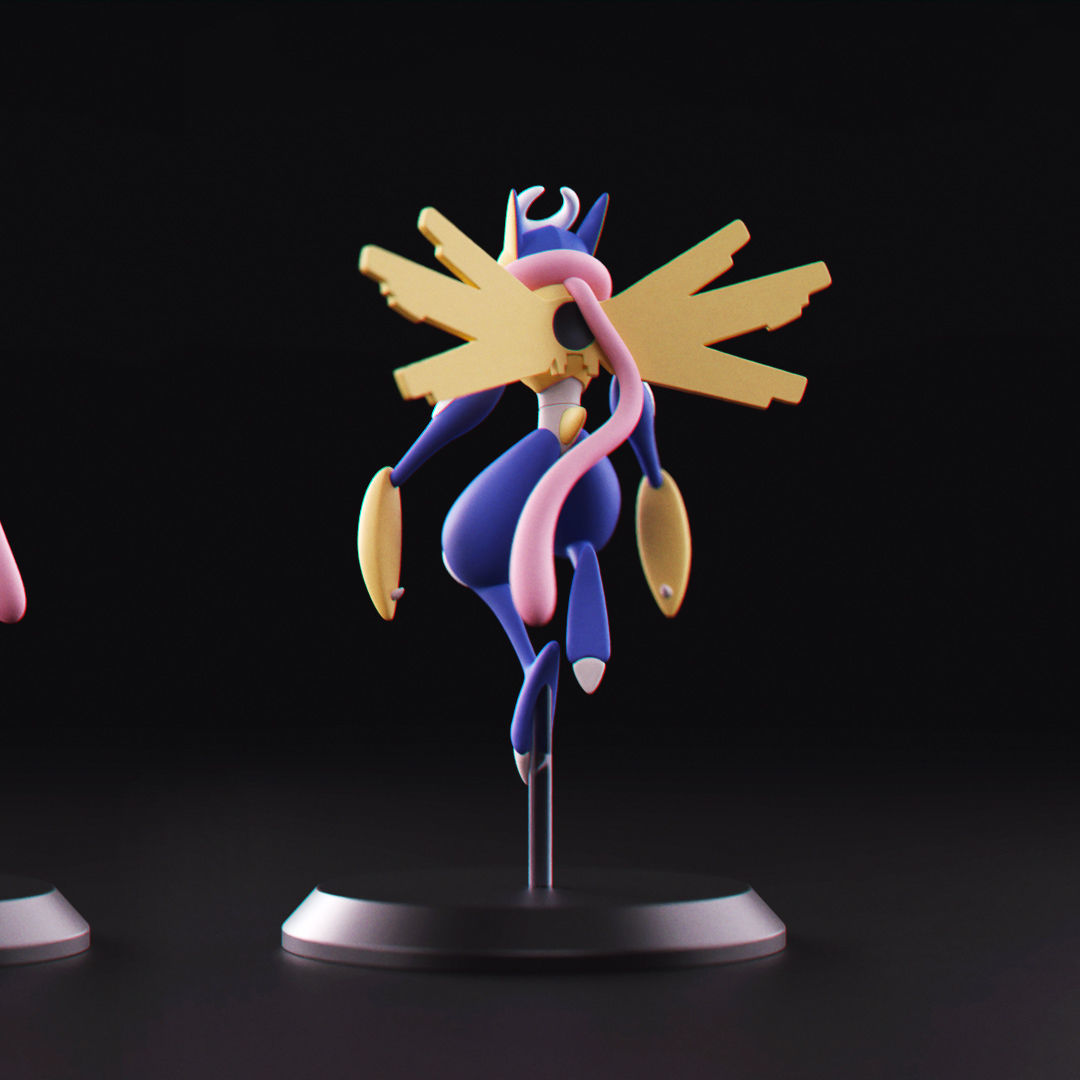 Pokemon - Greninja x Shedinja 3D print model_4