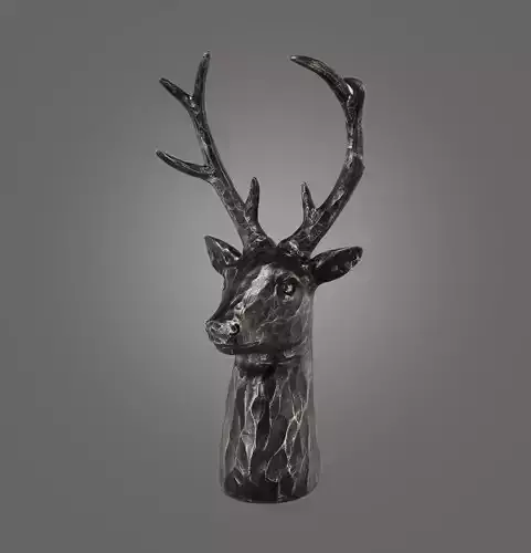 Mcmann Handcrafted Deer Head