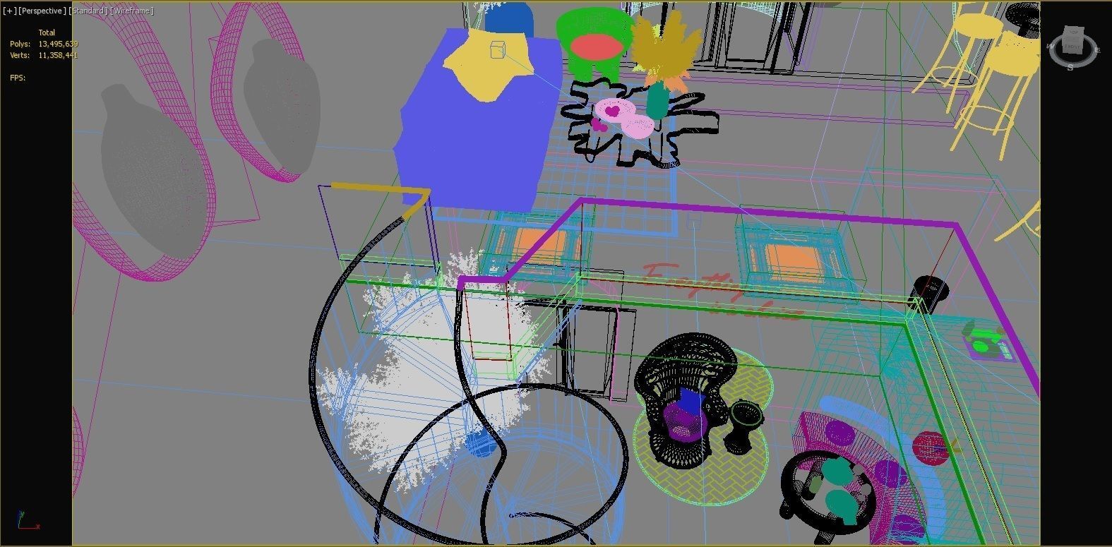 ARCH CAFE Project 3D model_8