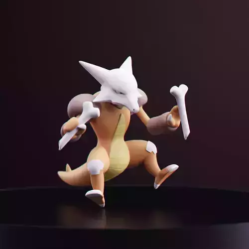 Pokemon - Alakaxam x Marowak 3D print model