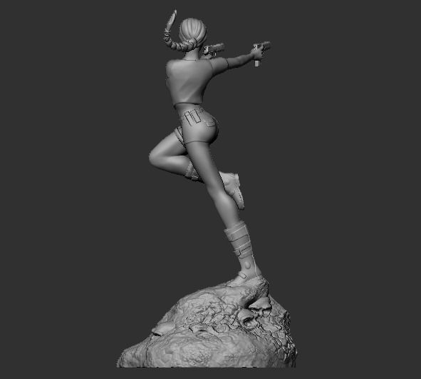 Lara Croft 3d printing 3D print model_9