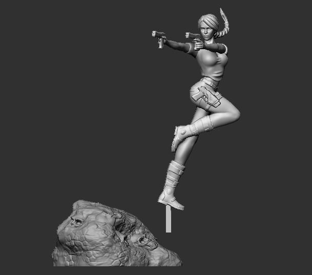 Lara Croft 3d printing 3D print model_13