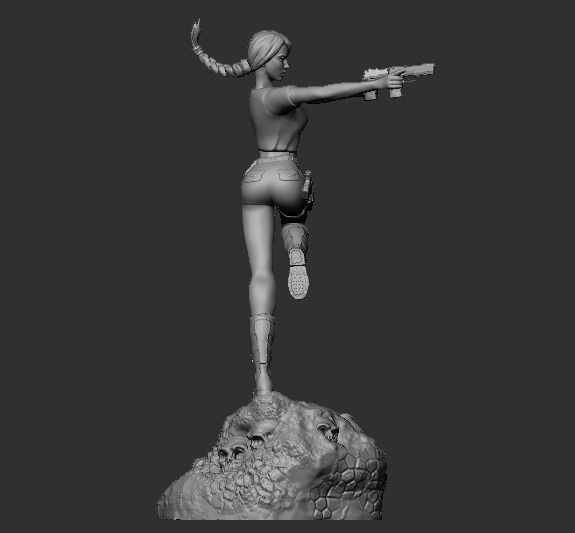Lara Croft 3d printing 3D print model_11