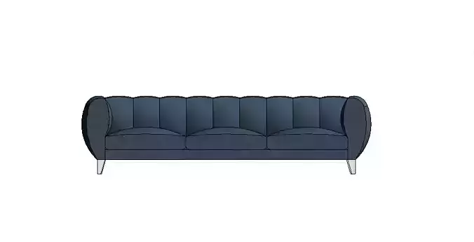 3D Modern Sofa 