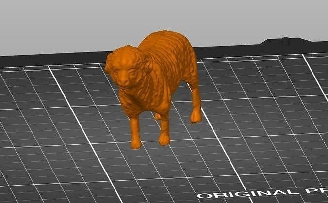 Sheep on tablet Free 3D print model