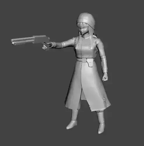 Future Mai Dragon Ball 3D Model