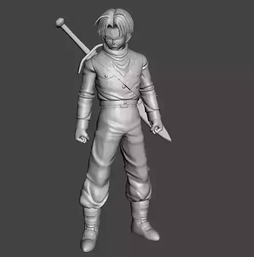 Future Trunks Dragon Ball Super 3D Model